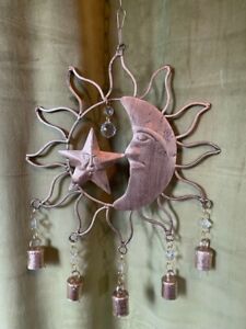Brass Wind Chime - Sun-Moon-Star - The Trilogy