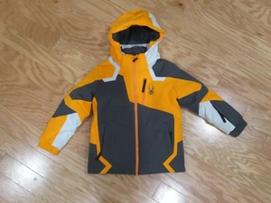 Spyder Kids Boys Mini Leader Waterproof Insulated Ski Jacket 5 - Picture 1 of 7