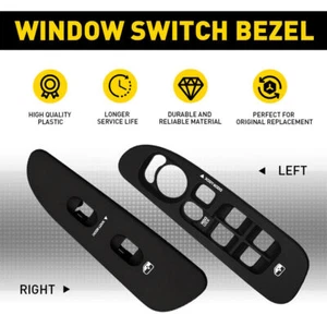 Cubiertas maestras de bisel de interruptor de ventana de puerta para Dodge Ram 1500 2500 3500 02-2010 - Imagen 1 de 22