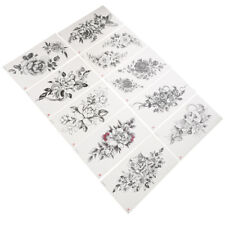  10 Sheets Body Tattoos Sticker Temporary Decal Stickers Fashion