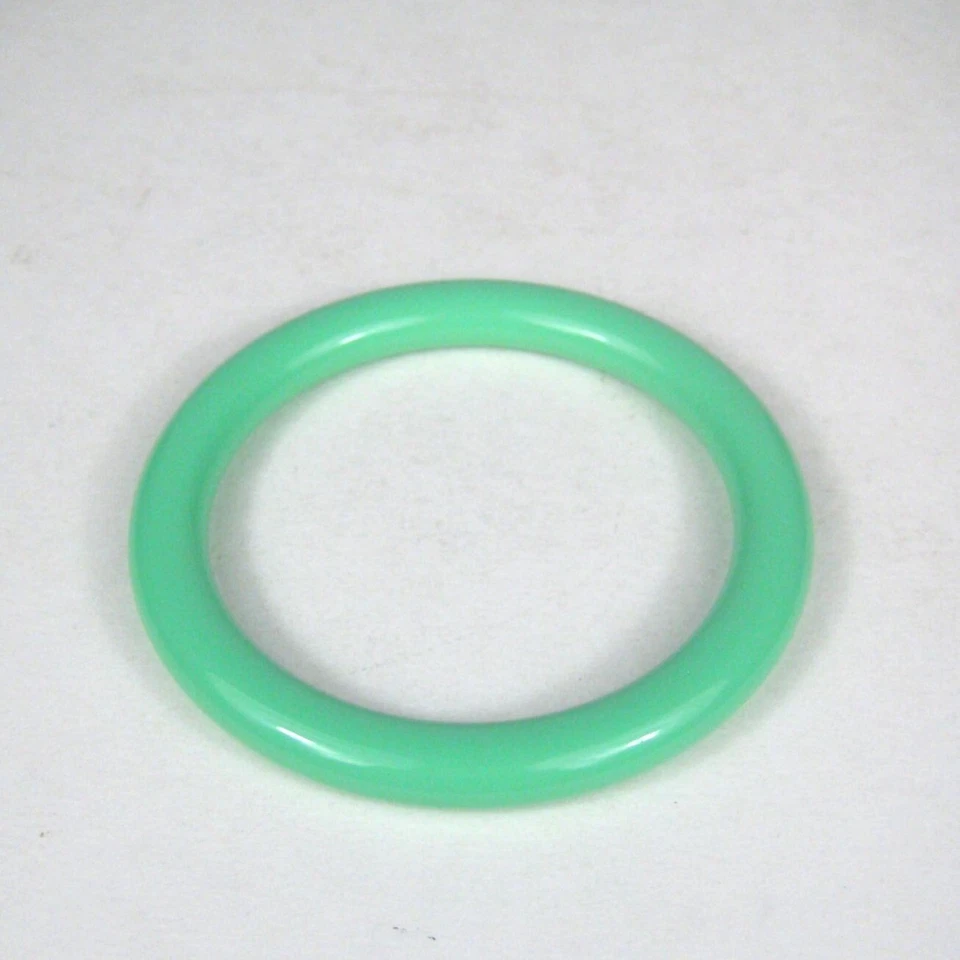 Brazalete Brazalete Verde Lucite Plástico Joyería Declaración Foto 1 de 4