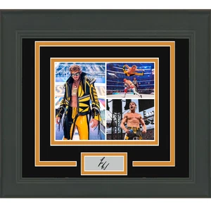 Framed Logan Paul Facsimile Laser Engraved Signature 15x16 WWE Wrestling Photo - Picture 1 of 1