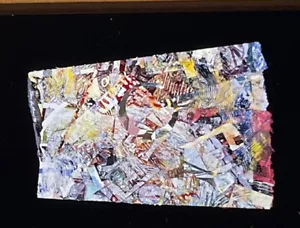 Sam Gilliam “Snow Lane " African American Cooor Field 35mm Art Slide - Picture 1 of 2