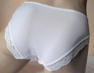 Mini bragas súper Ice Glass suaves 4 vías sedosas elásticas crema 6 XS 32 - 38" - Imagen 1 de 11