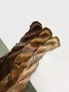 Mutliple colors series floss wrapping flower velvet flower untwisted silk thread - Picture 1 of 29
