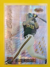 1997 Bowman's Best Best Cuts Atomic Refractor #BC16 Jose Guillen - Pirates