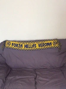 Sciarpa bufanda scarf in lana Forza Hellas Verona vintage da collezione - Foto 1 di 6
