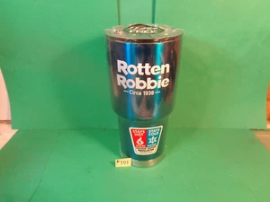 Rotten Robbie 24 Unzen Edelstahl Blau Kalt/Wärme Mizer Vakuumbecher (Neu) - Bild 1 von 13