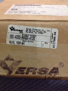 Versa VXX-4333-RUGGD-A120 Air Four Way Three Position Valve New - Picture 1 of 9