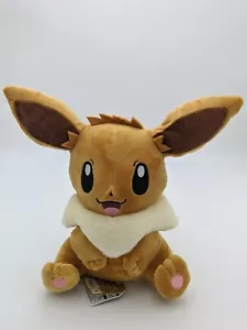 Muñeca de peluche Eevee Pokémon (12 pulgadas) Poke (importación de Japón) nueva rara - Imagen 1 de 7