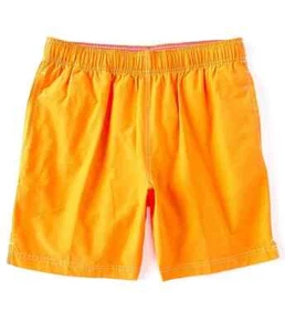 ROUNDTREE & YORKE Mens SWIM TRUNK, Bright Orange, M - Picture 1 of 2