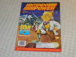 Nintendo Power Vol 47. April 1993 Star Fox Cover mit Poster - Bild 1 von 4