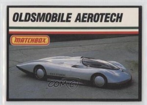 1989 Matchbox Car and Driver Oldsmobile Aerotech #605 1z4