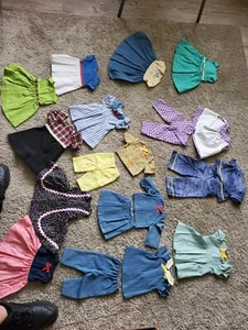 american girl doll lot clothes. 9 Dresses 5 Outfits - Picture 1 of 6