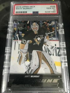 MATT MURRAY YOUNG GUNS RC PSA 10 GEM MINT UPPER DECK +FREE COMBINED S&H - Picture 1 of 1