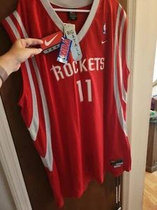 Vintage Nike Houston Rockets Yao Ming 11 Red Swingman Jersey Mens 4xl - Picture 1 of 3