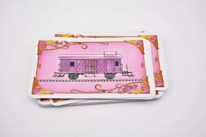 Ticket to Ride Europe game replacement part pieces - pink train car cards - Picture 1 of 1