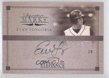 2007 TRISTAR Elegance Signature Marks Evan Longoria #SM-EL Auto