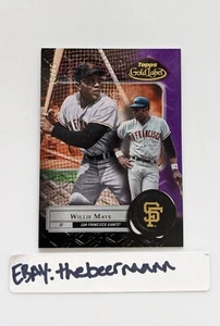 2022 Topps Gold Label Class 3 PURPLE Willie Mays 29/35 San Francisco Giants #42 - Picture 1 of 2