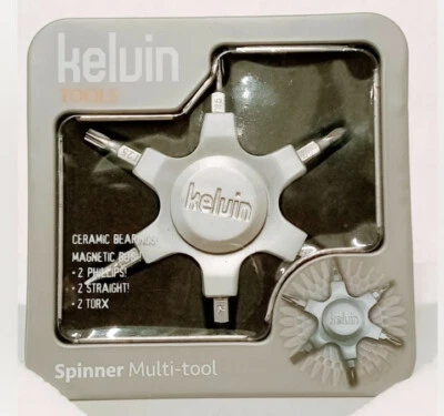 Kelvin Tools Spinner Multi-Tool K007SLV01-02 ***FREE SHIPPING*** Best Price - Image 1 of 4