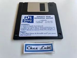 Disquette - Gabarits Pour Enveloppes Oxford - Non Testé / Untested - Photo 1/2