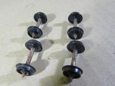 892T Vintage Kadee USA 4 Essieux + 8 Roues en Métal entre Pointes 26 mm Ho 1:87 - Photo 1/4