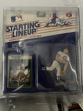 Rare 1989 Starting Lineup Baseball Greg Maddux Rookie Figure Cubs With Case