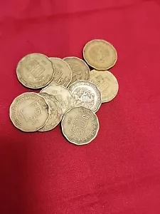 1993 - 2006 1 lotto monete 50 centesimi circolati monete messicano 50 vecchie - Foto 1 di 5