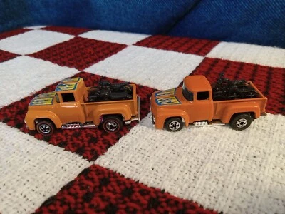 1976 风火轮 Redline 橙色 '56 Hi-Tail Hauler 飞行颜色 * * 状况极佳 * * — 第 1/4 张图片