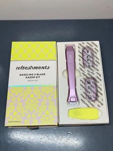 REFRESHMENTS 5 BLADE MAGNETIC RAZOR KIT Neon Fizz NIB - Picture 1 of 1
