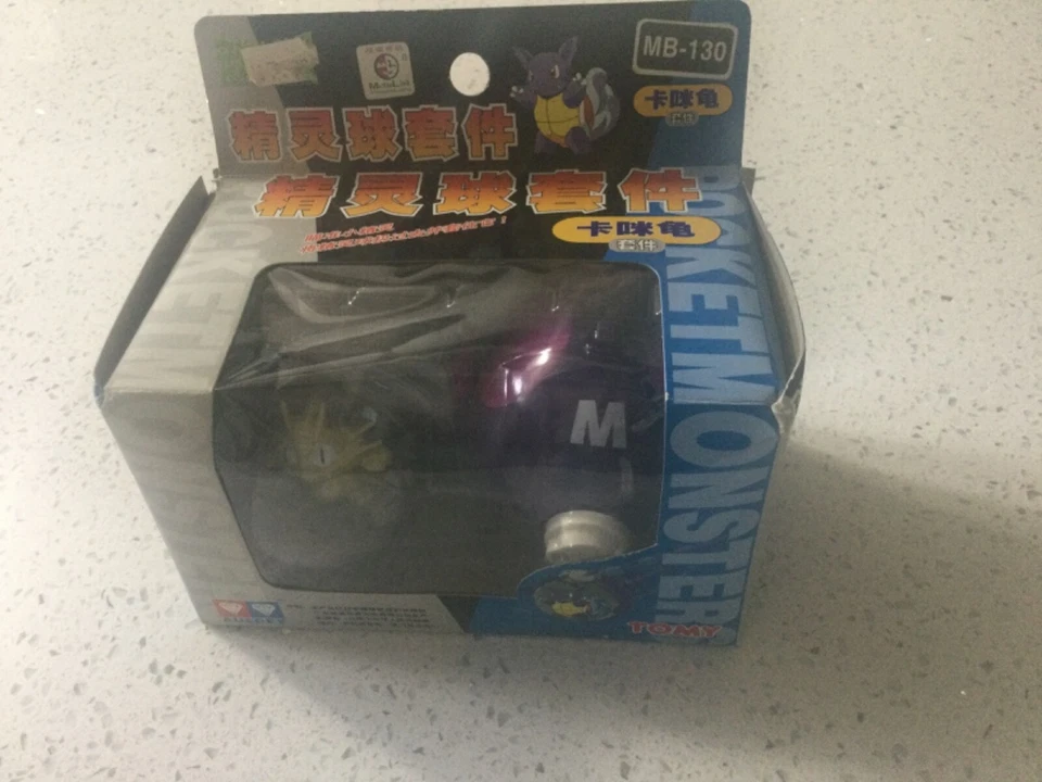 Pokemon Pocket Monsters Tomy Auldey (1998) Pokeball Meowth Figura MB-130 Foto 1 de 4