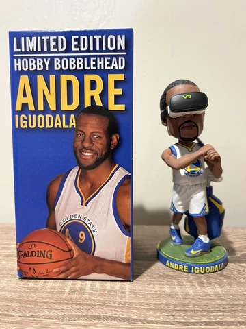 Golden State Warriors Andre Iguodala 2017 Limited Edition Hobby Bobblehead Cover