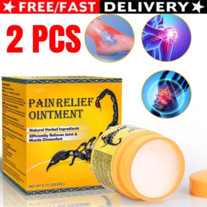 Ungüento para aliviar el dolor de escorpión 2x 20 g crema masaje corporal yeso - Imagen 1 de 10
