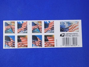 20 FOREVER FIRST CLASS BRIEFMARKEN US-FLAGGEN POSTFRISCH 2024 BUCHSCHEIBE - Bild 1 von 2