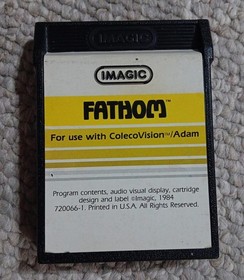 Fathom Coleco ColecoVision, 1984 Imagic TESTED AND WORKING! FAST SHIPPING!