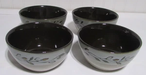 Pfaltzgraff Pastoral Leaves 6" Cereal Bowls Set of 4 - Picture 1 of 4