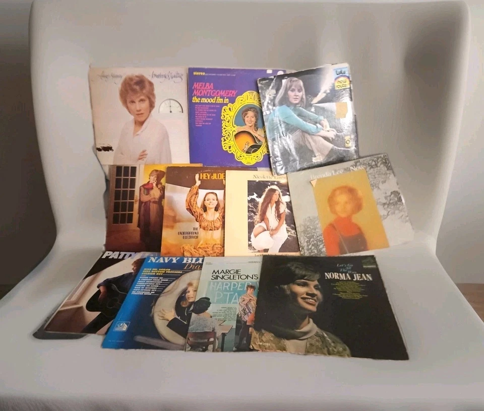 Lot Of 11~Classic Female Country Vinyl LP~Norman Jean L, Lulu, Brenda Lee+More** - Image 1 of 4