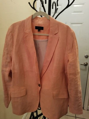 Blazer Talbots de lino talla 18 nuevo sin etiquetas Foto 1 de 4