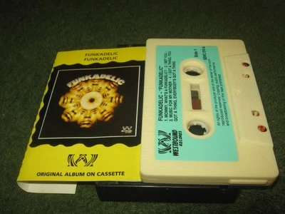 Funkadelic - S/T self titled (cassette) paper labels - Image 1 of 4
