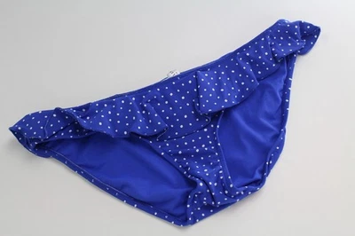 SEAFOLLY UK14 Blue Bikini Hipster Pant Stretch Dot Swimwear for Women * - Image 1 of 4