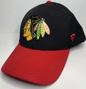 Chicago Blackhawks NHL Fanatics Hockey Stretch Fit Hat Small/Medium Fit - Picture 1 of 15