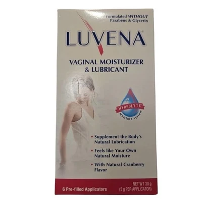 Luvena Hidratante y Lubricante Vaginal 6 Aplicadores Precargados Exp 07/26 Foto 1 de 4