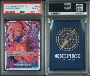 2024 One Piece Wings of The Captain Vinsmoke Reiju OP06-069 PSA 10 Englisch  - Bild 1 von 1
