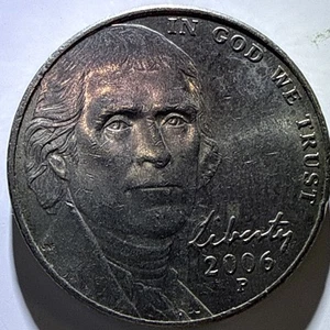 2006 P Jefferson Nickel Full Steps - Picture 1 of 6