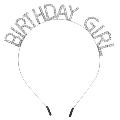  Compleanno Decorazioni Decorazione Della Festa Di Fascia Abbellita - Immagine 1 di 4