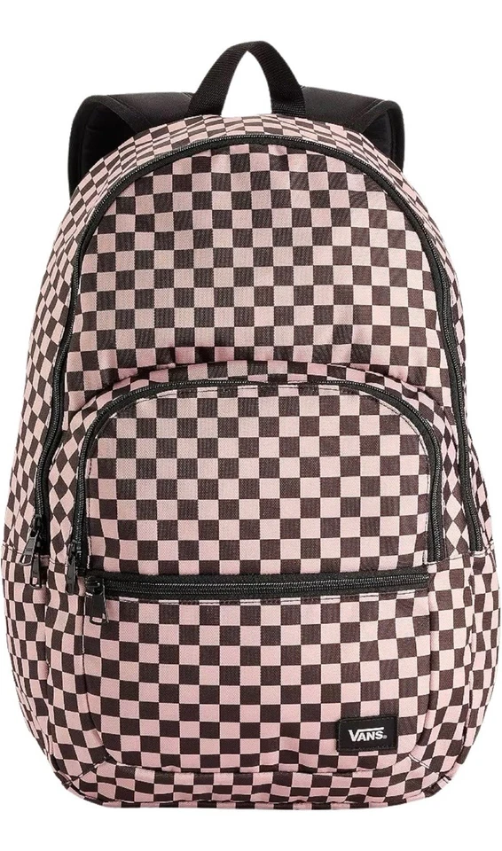 Vans Mujer Niñas Mochila Motivo Cuadros Rosa Laptop OS Foto 1 de 4