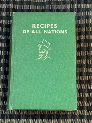 Recipes of All Nations ~ Countess Morphy 1935 Vintage Cookbook Thumb Index Wise - Image 1 of 4