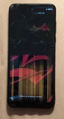 [BROKEN] Motorola Moto (Tracfone) 32GB Black Good Used Cracked Glass Bad LCD - Image 1 of 4