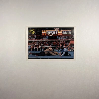 1990 Classic WWF WrestleMania IV #56. Nm Condition. - Image 1 of 2