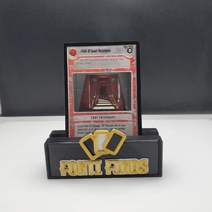Decipher Star Wars CCG Cloud City Path Of Least Resistance LS BB SWCCG - Picture 1 of 3